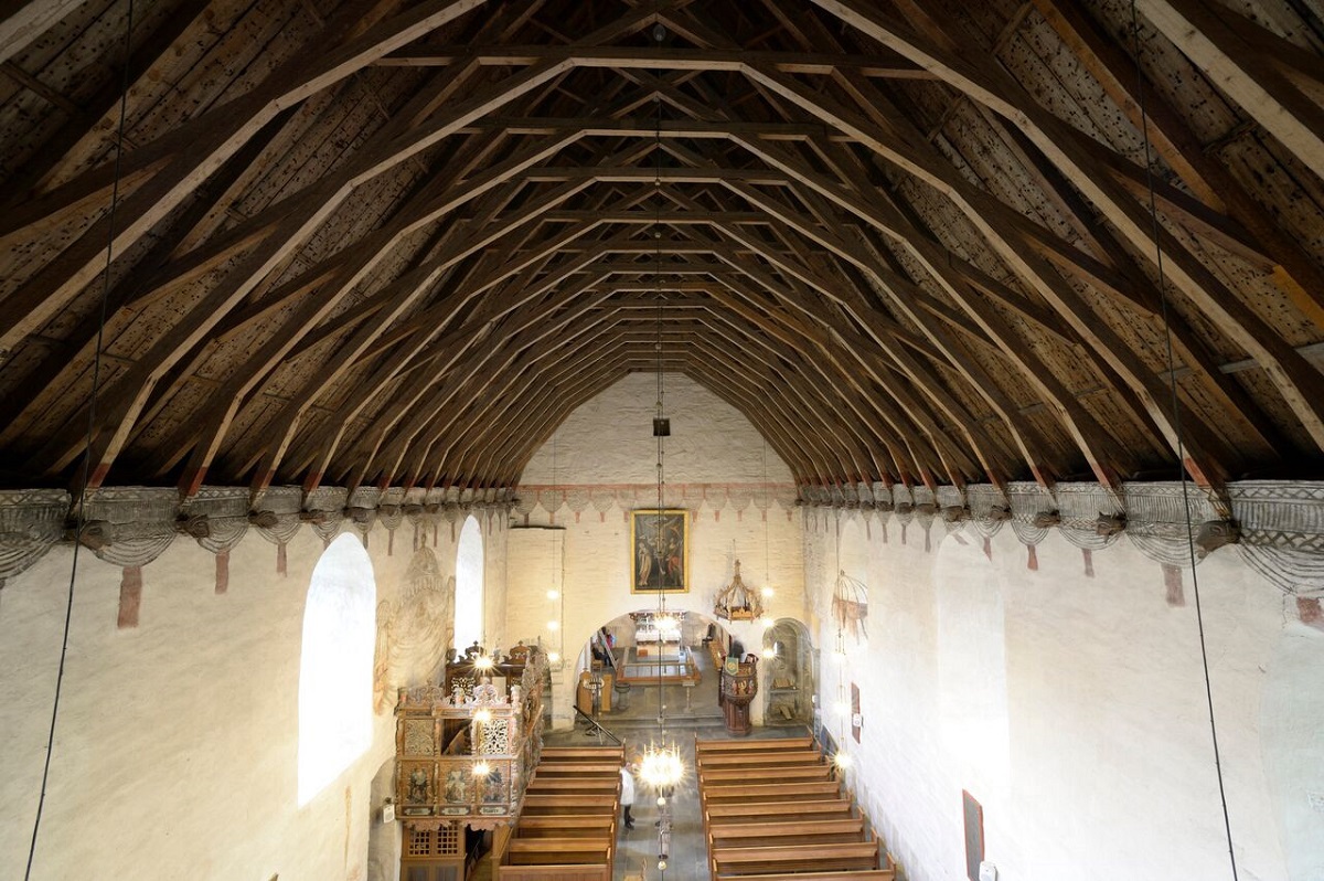 Hvor gammel er Værnes kirke?