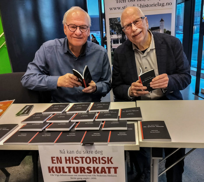 Historielaget har trykket opp Ole Vigs debutbok